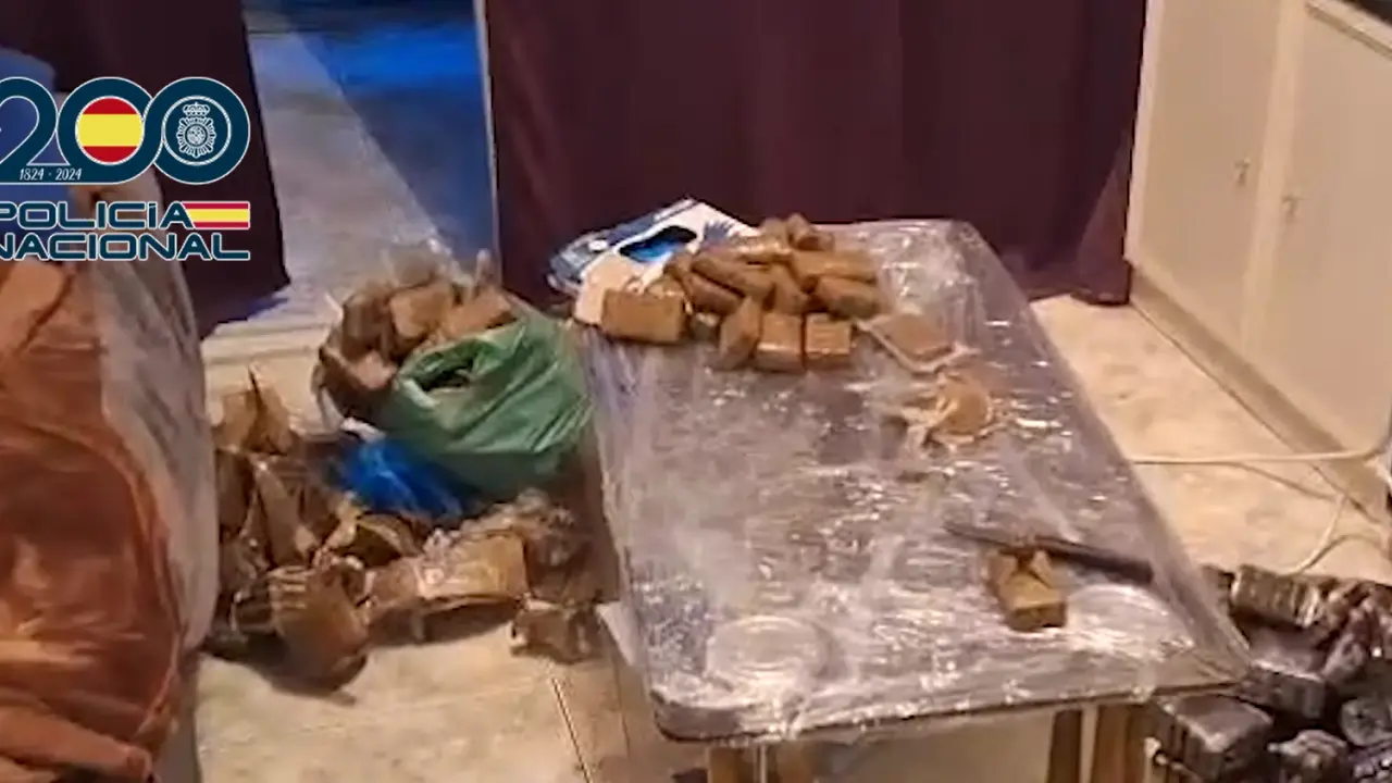 Cae en Fuenlabrada un laboratorio de droga oculto en un piso