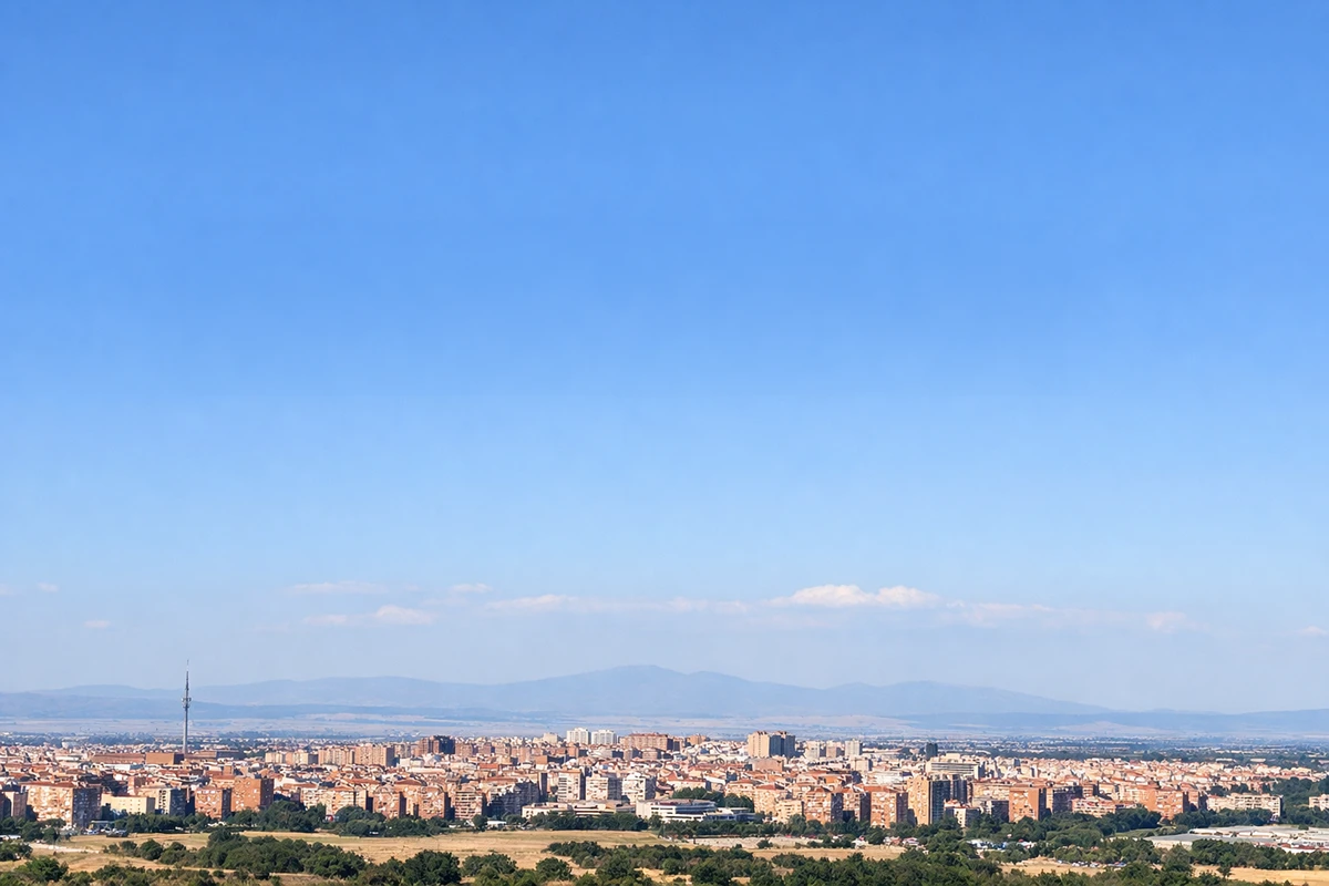 vista aérea de Fuenlabrada